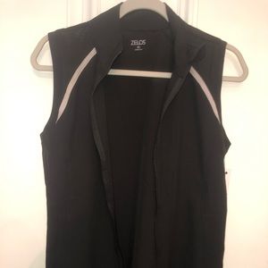 black golf vest